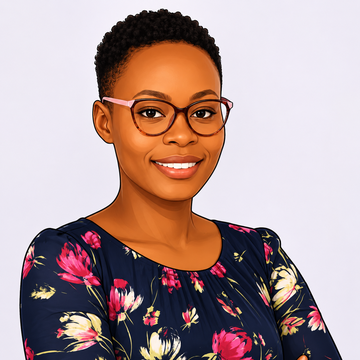 Portrait of Laurine, Account Manager at Africa 118